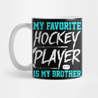 Funny Hockey Brother Mug